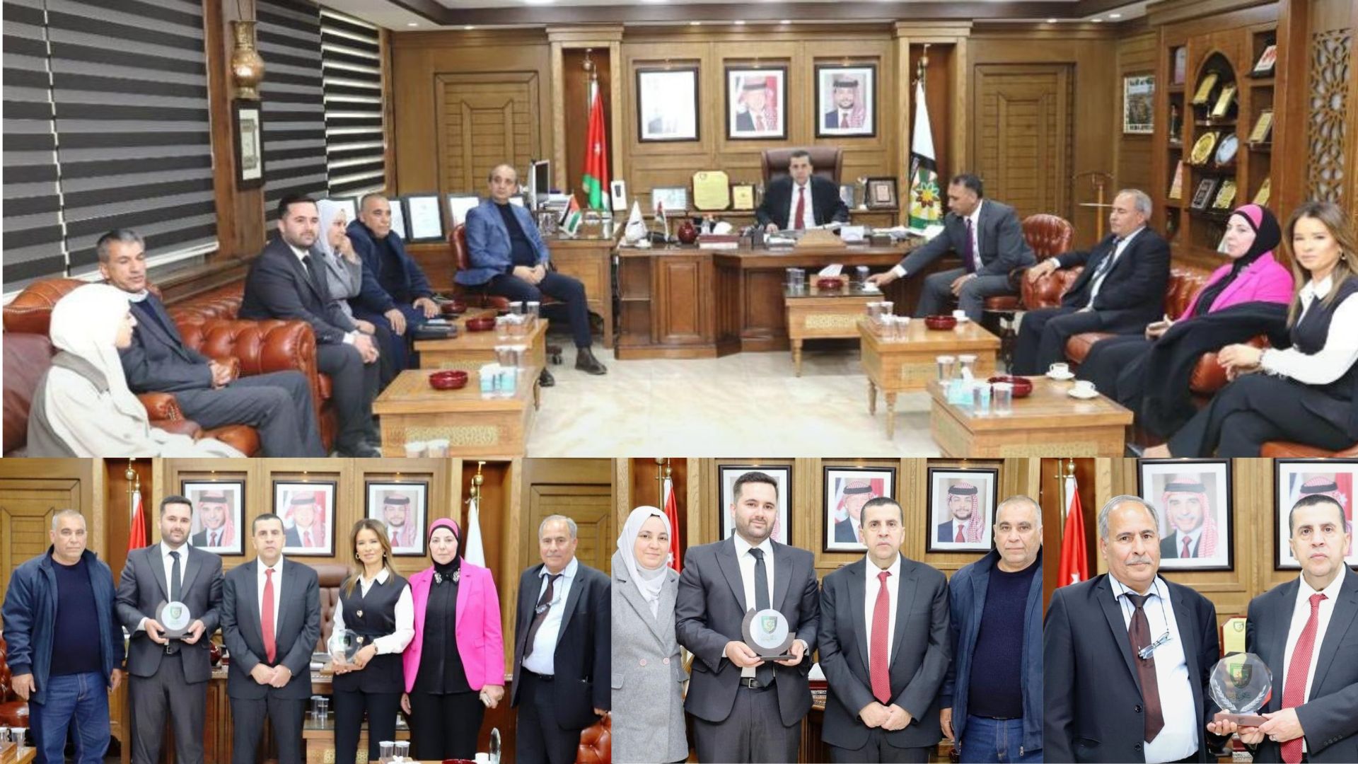  البلقاء التطبيقية تكرّم طلبة الدراسات العليا الفائزين بجوائز صندوق الحسين للإبداع 