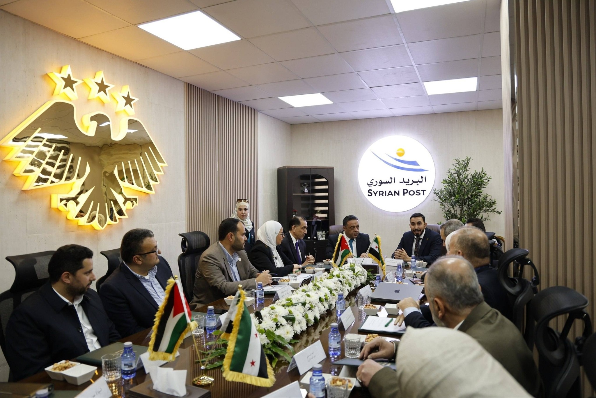  وفد من البريد الأردني يزور المؤسسة السورية للبريد