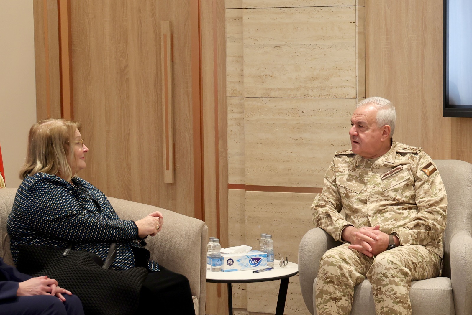 الحنيطي يستقبل الرئيس التنفيذي لمنظمة "أمديست"