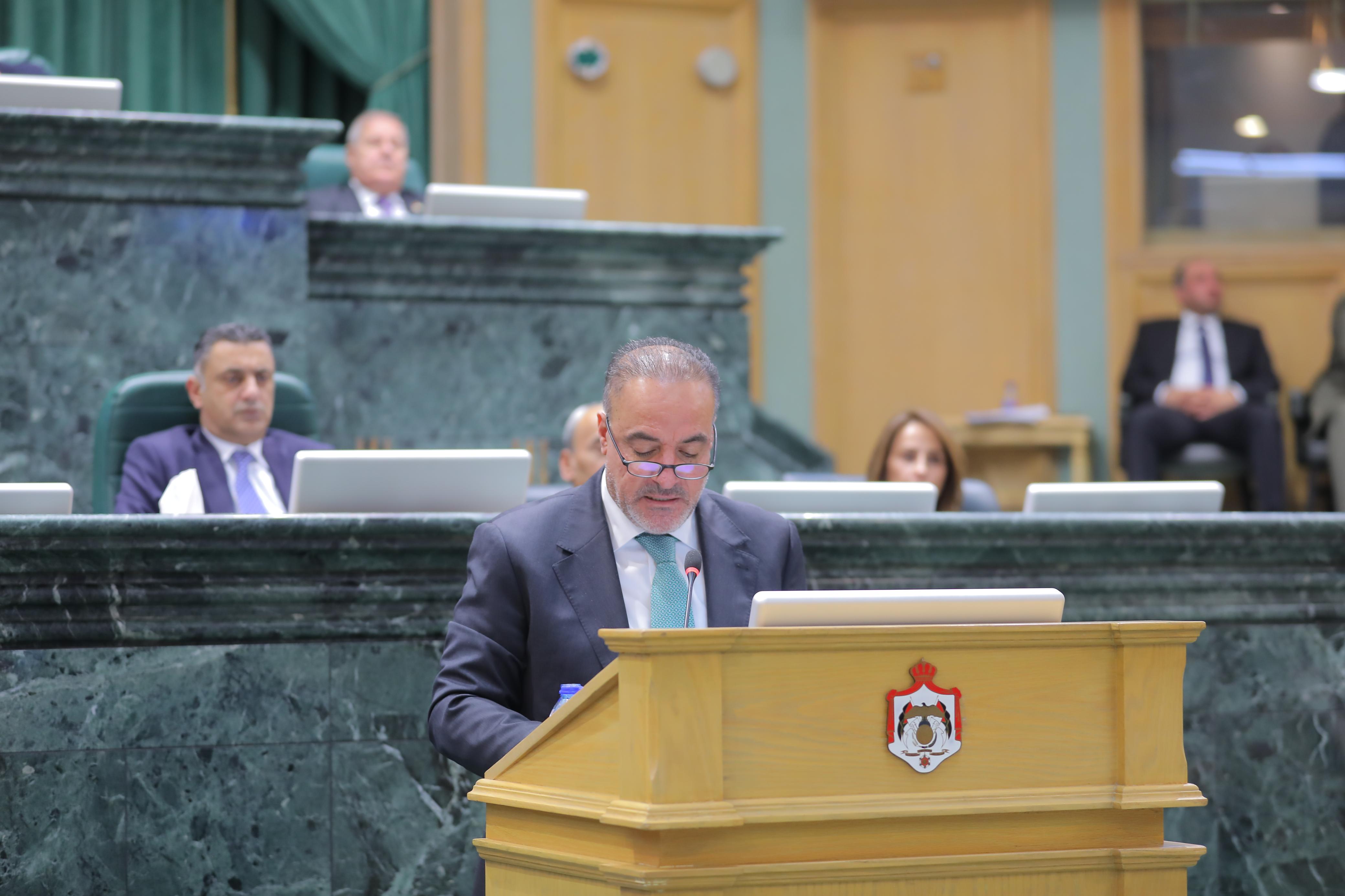  وزير المالية يلقي رد الحكومة على مناقشات "الأعيان" لمشروع الموازنة العامة 2026