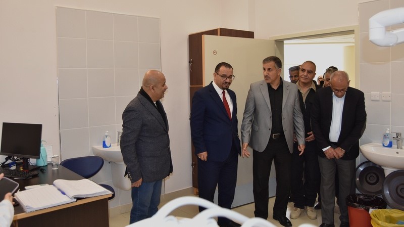 محافظ البلقاء يتفقد الخدمات بمركز صحي ماحص الشامل