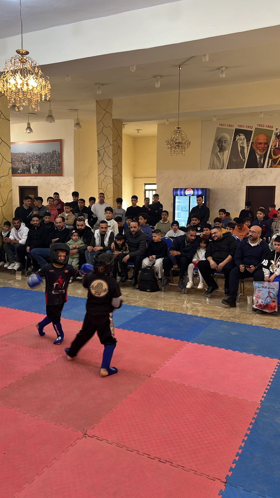  بطولة تنشيطية للكيك بوكسينغ في الرصيفة بمناسبة عيد ميلاد الملك