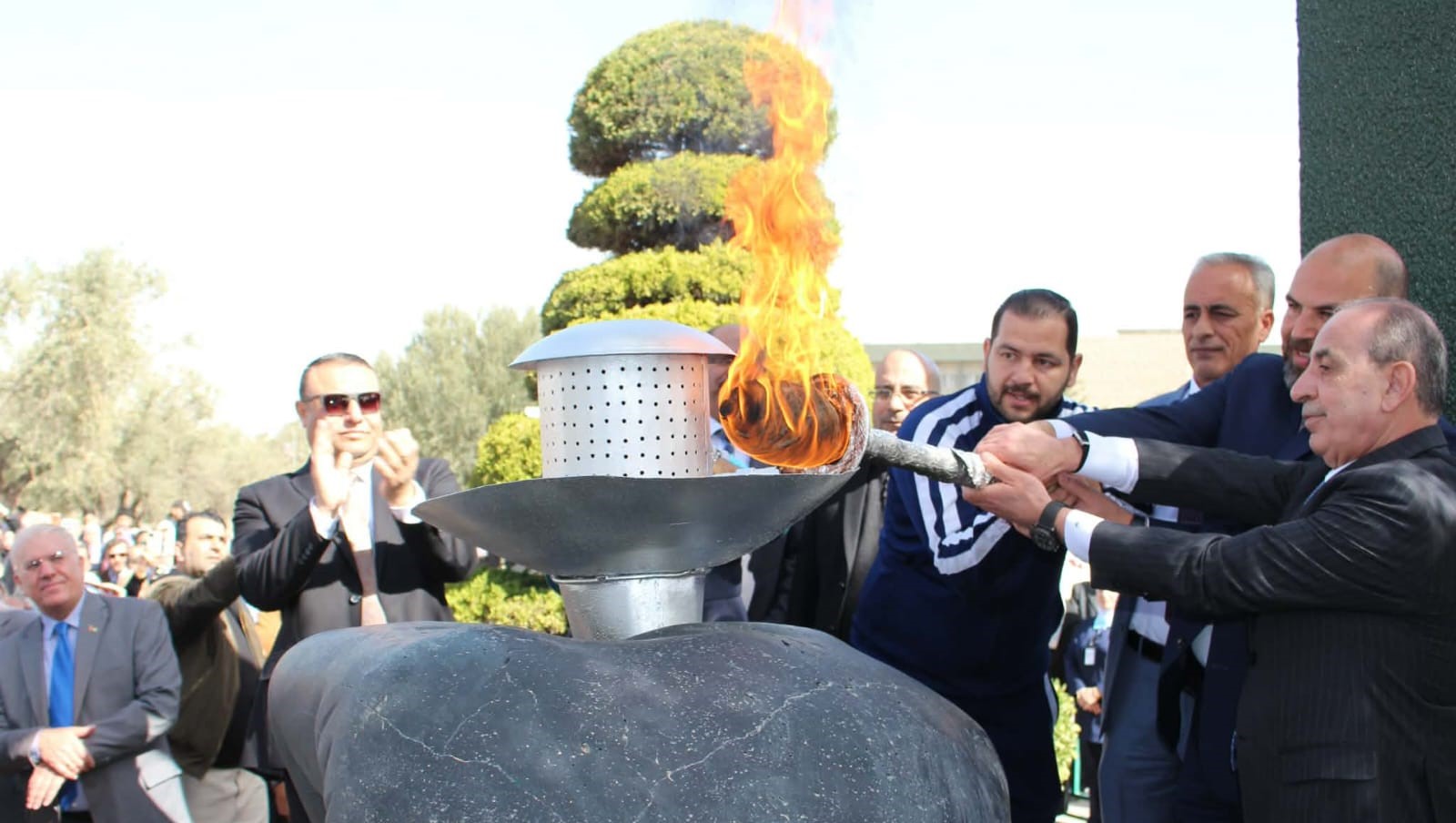  إطلاق شعار اليوبيل الذهبي لجامعة اليرموك