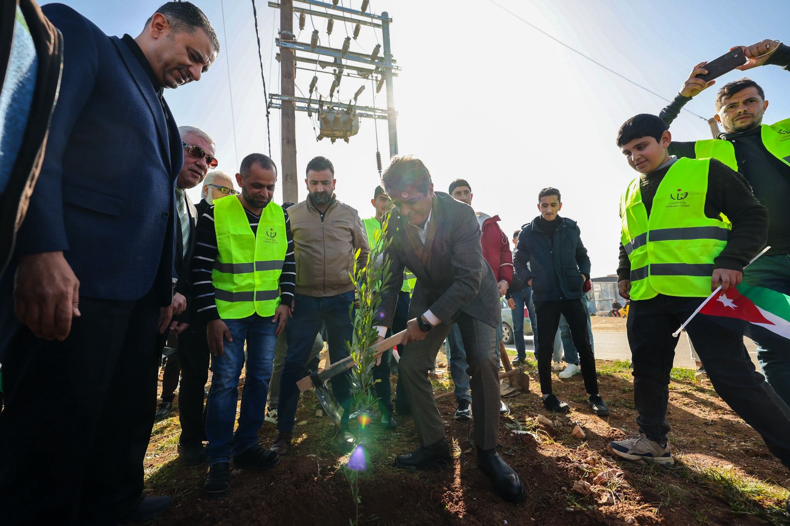  غرس 6 آلاف شجرة في الرمثا