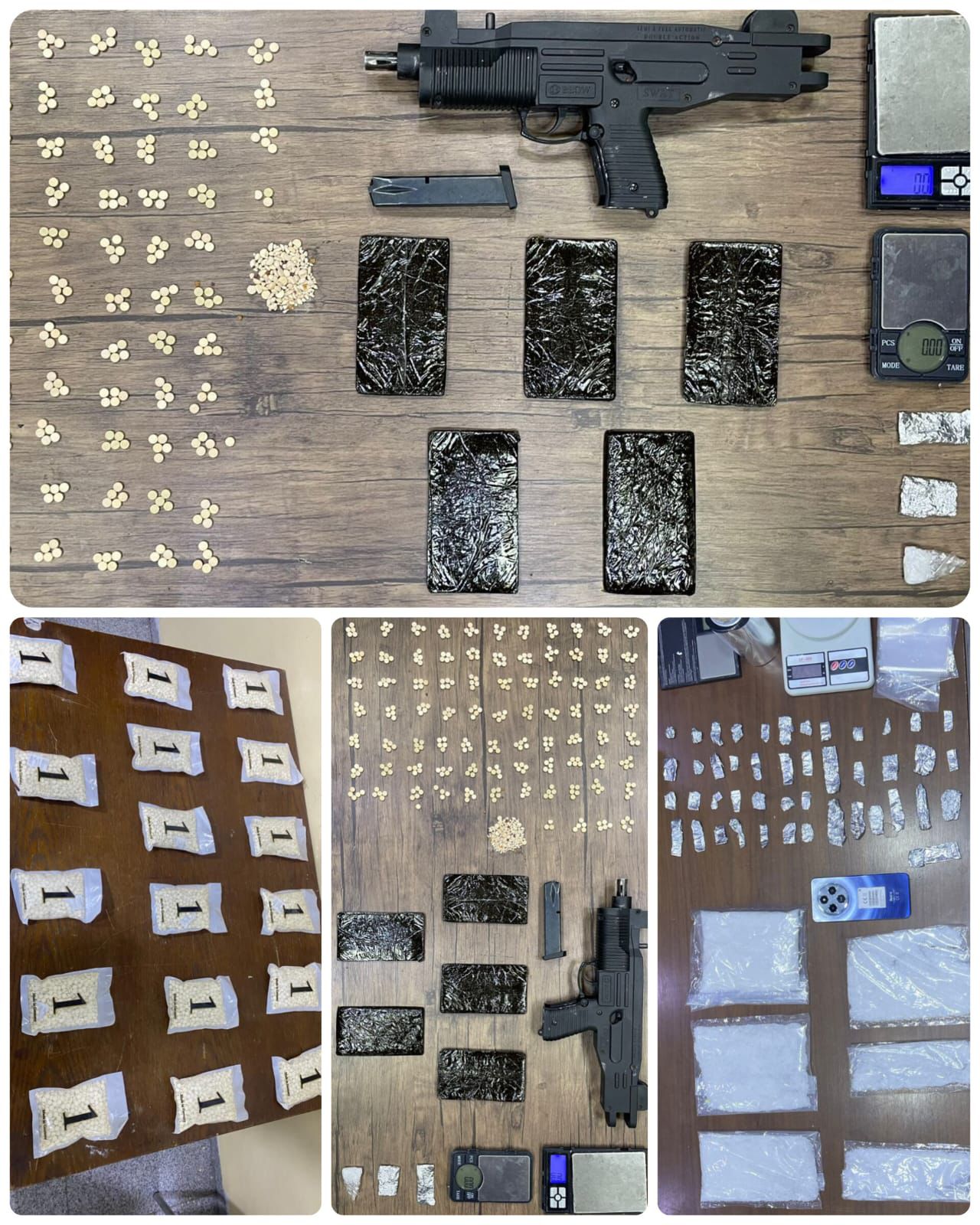  القبض على 35 تاجرا ومروجا للمخدرات في 13 قضية نوعية