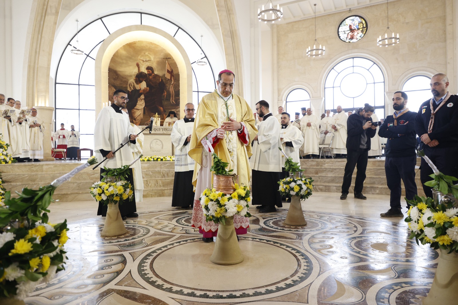 إحياء يوم الحج الكاثوليكي الـ26 في المغطس 
