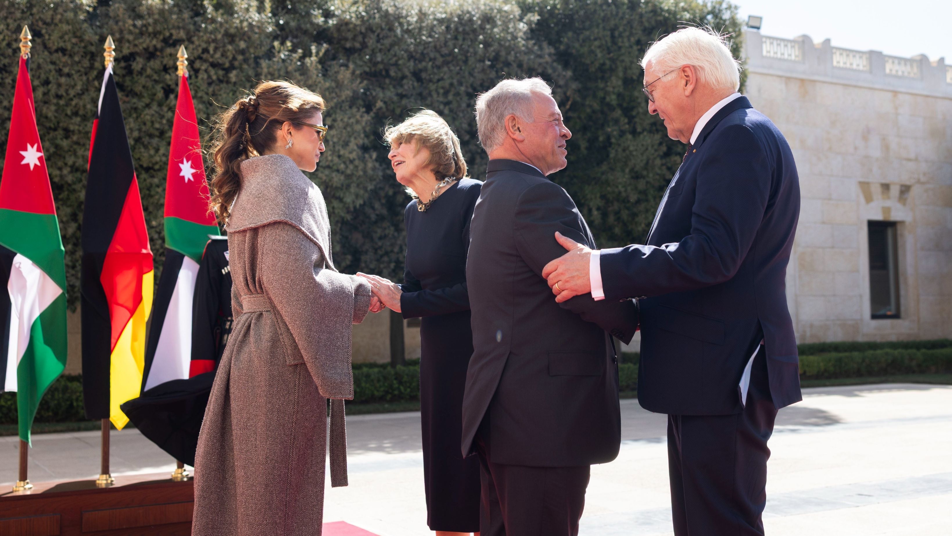  الملك والرئيس الألماني يبحثان في عمان سبل توطيد التعاون ومستجدات المنطقة