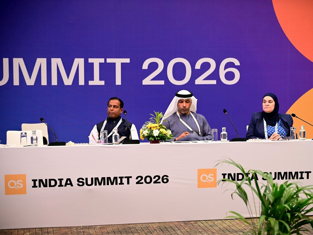  "اليرموك" تعزز حضورها الأكاديمي الدولي بمشاركتها في قمة QS 2026 بالهند