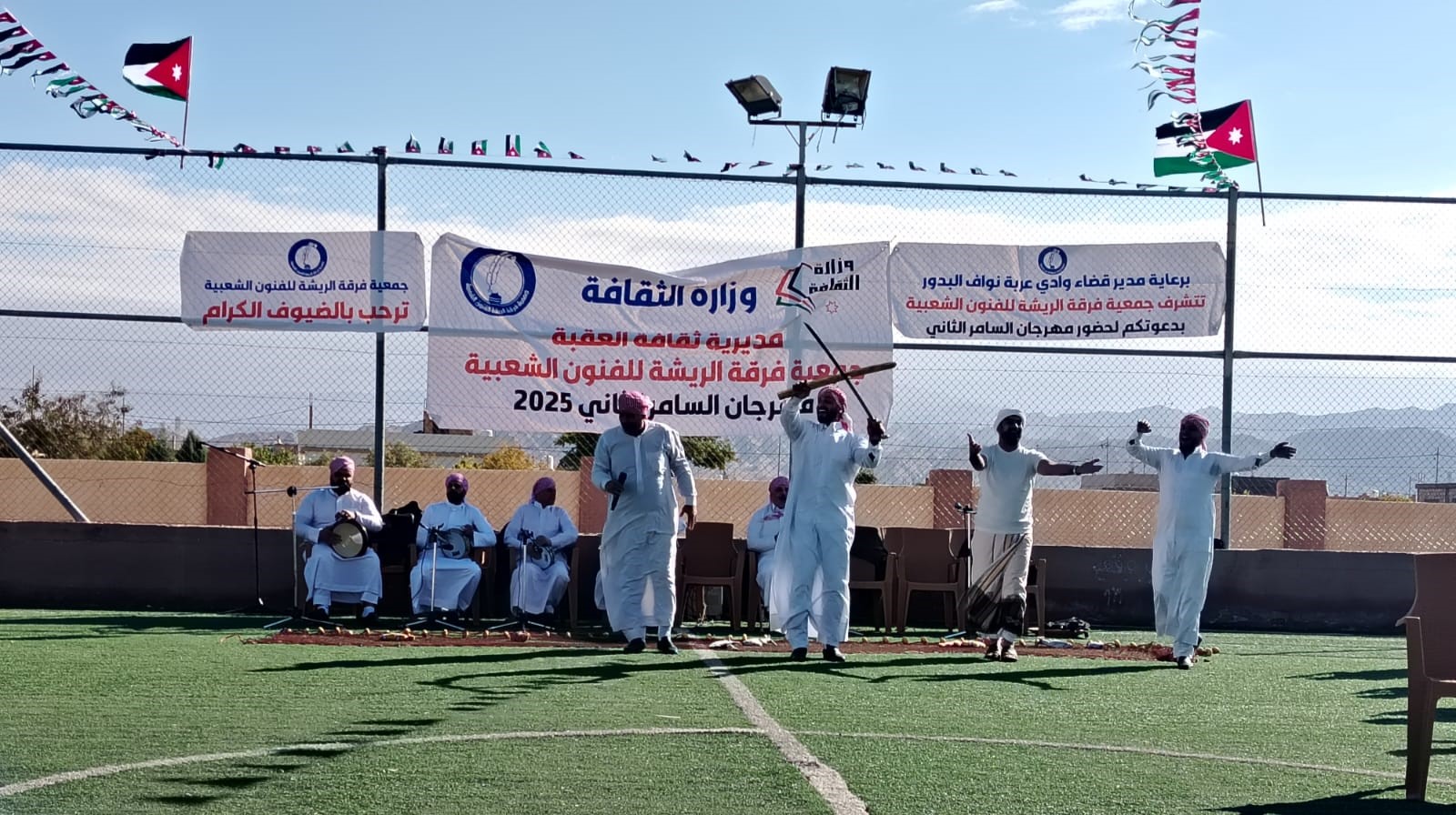  تنظيم مهرجان السامر الثاني في منطقة الريشة