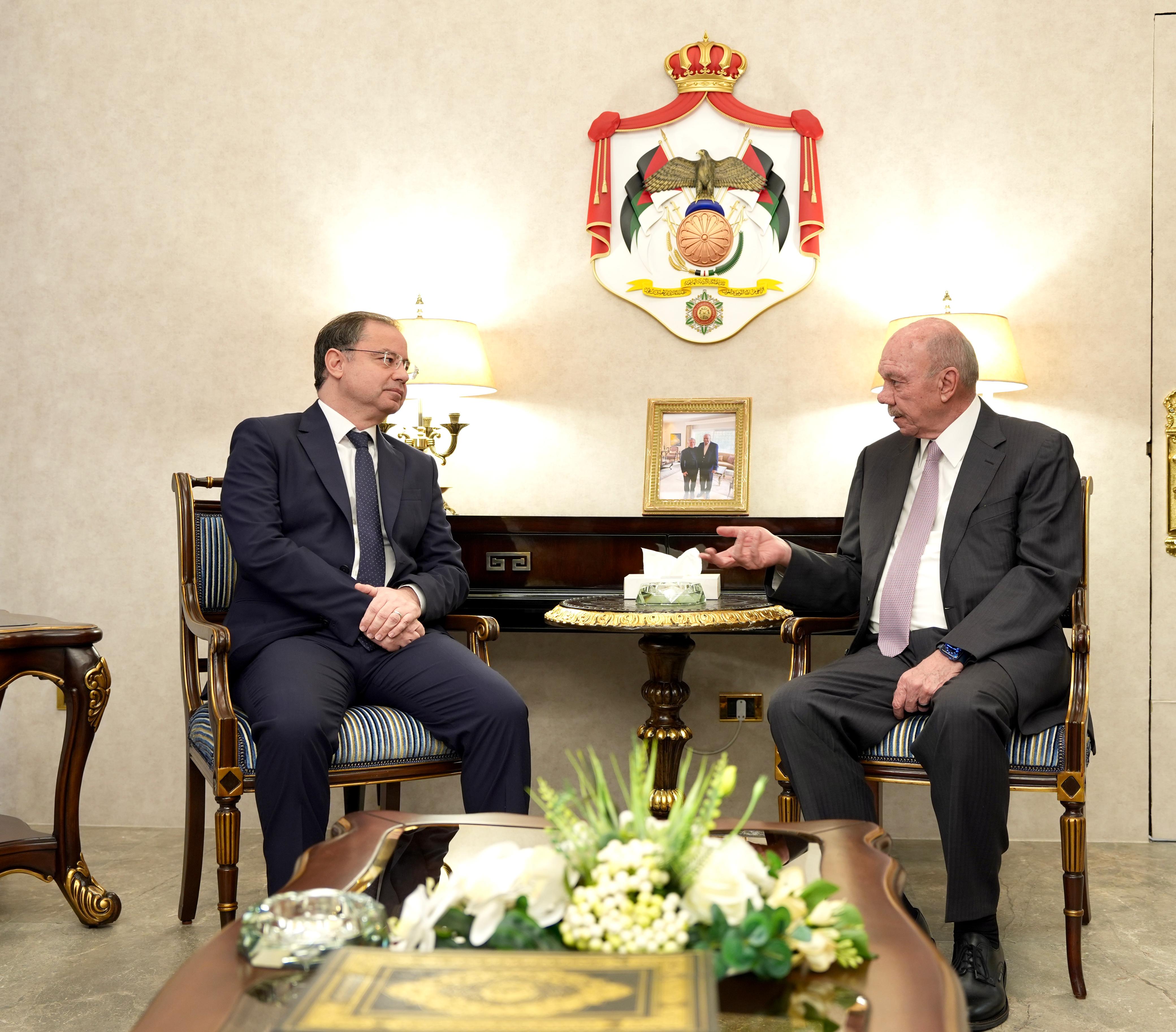  رئيس مجلس الأعيان يلتقي سفيري تركيا وقبرص لدى المملكة 