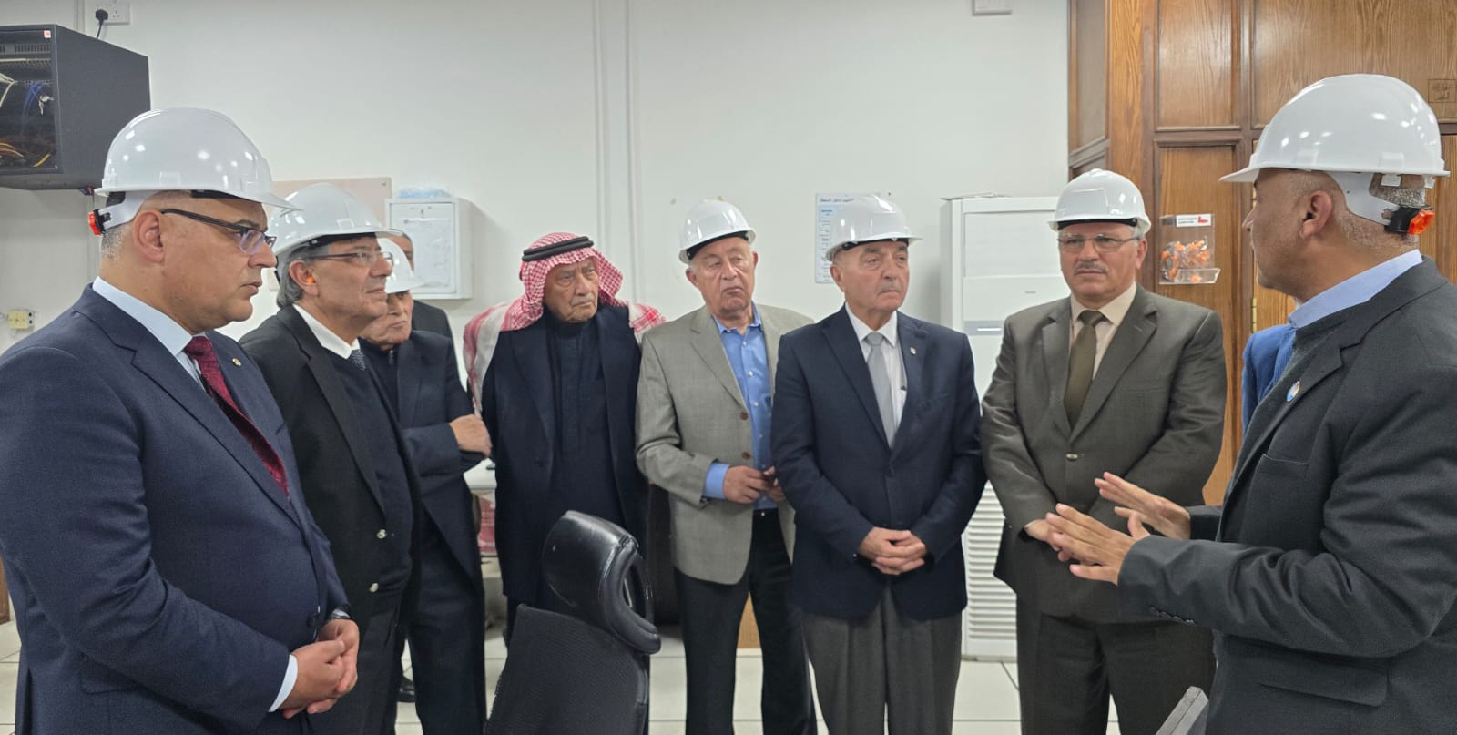  "طاقة الأعيان" تزور شركة السمرا لتوليد الكهرباء 