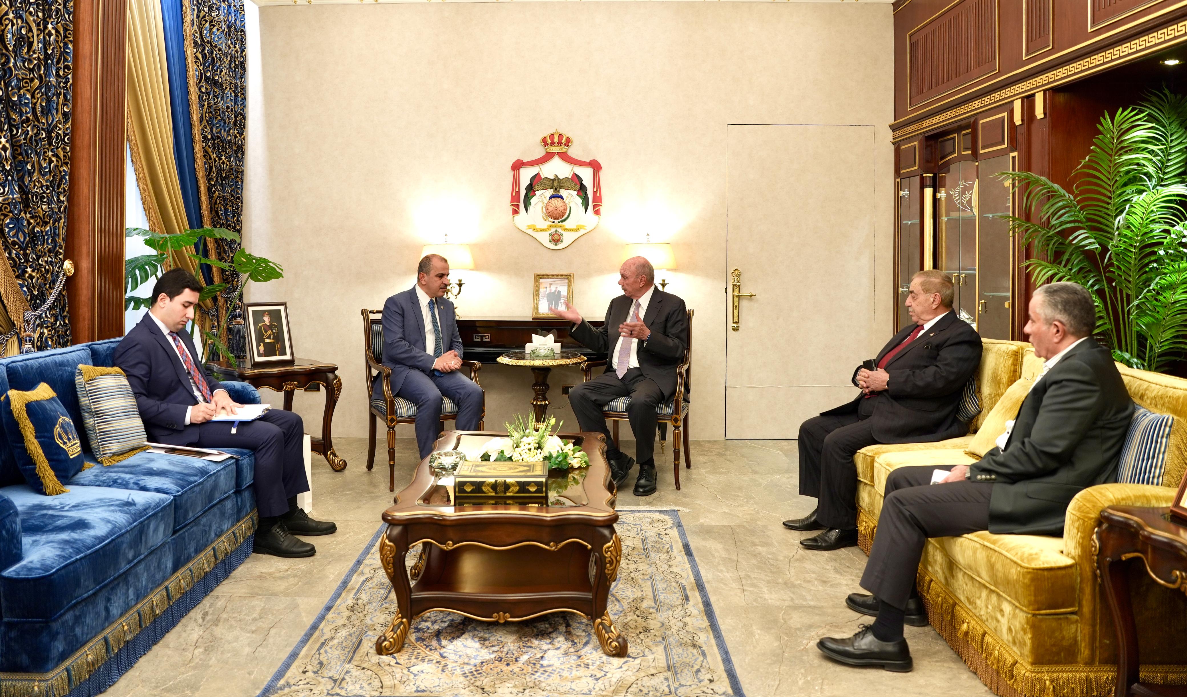  رئيس مجلس الأعيان يلتقي سفيري تركيا وقبرص لدى المملكة 