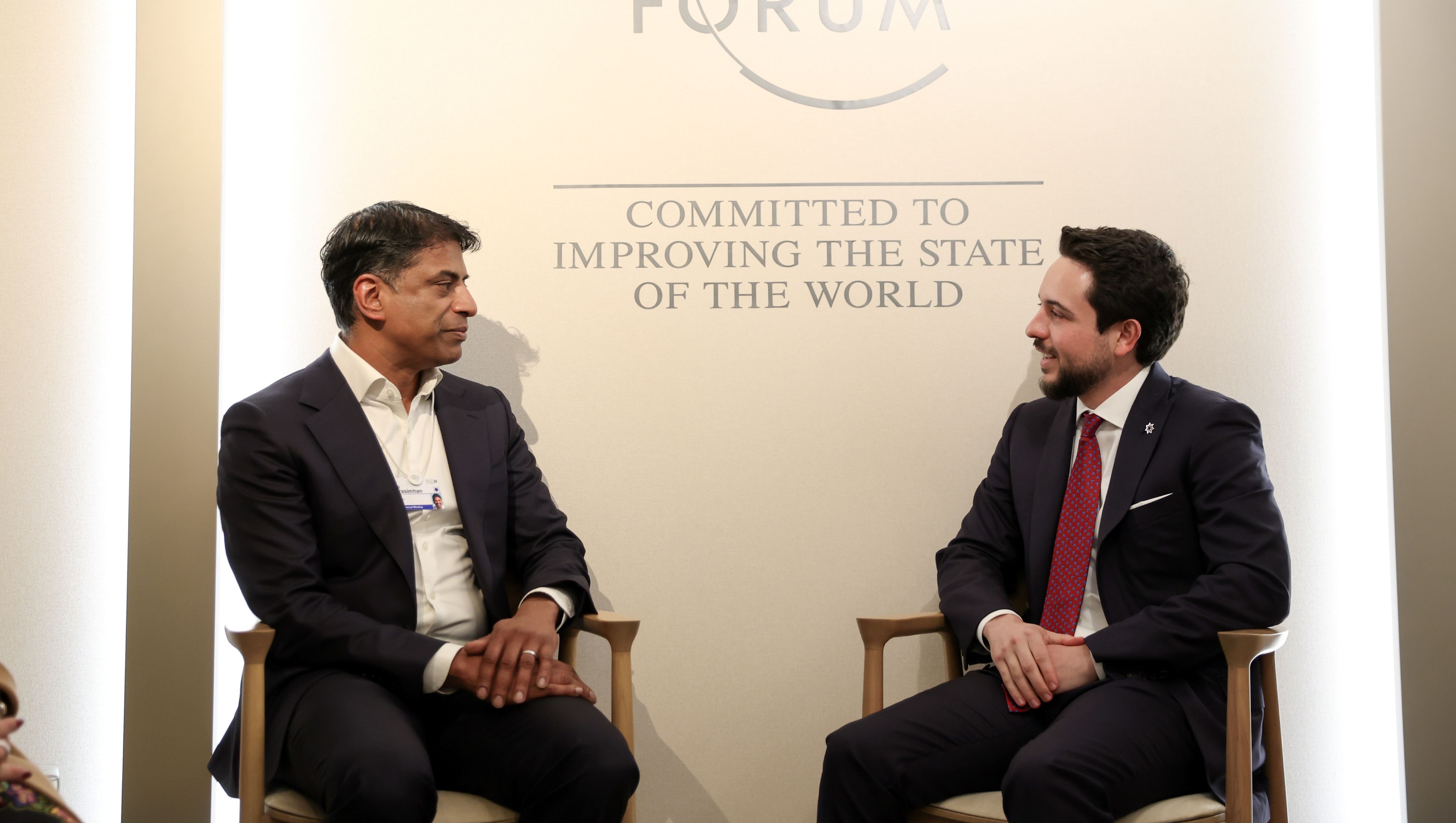  ولي العهد يلتقي المدير التنفيذي لشركة "إمبراير" لصناعة الطائرات ورؤساء تنفيذين لشركات عالمية