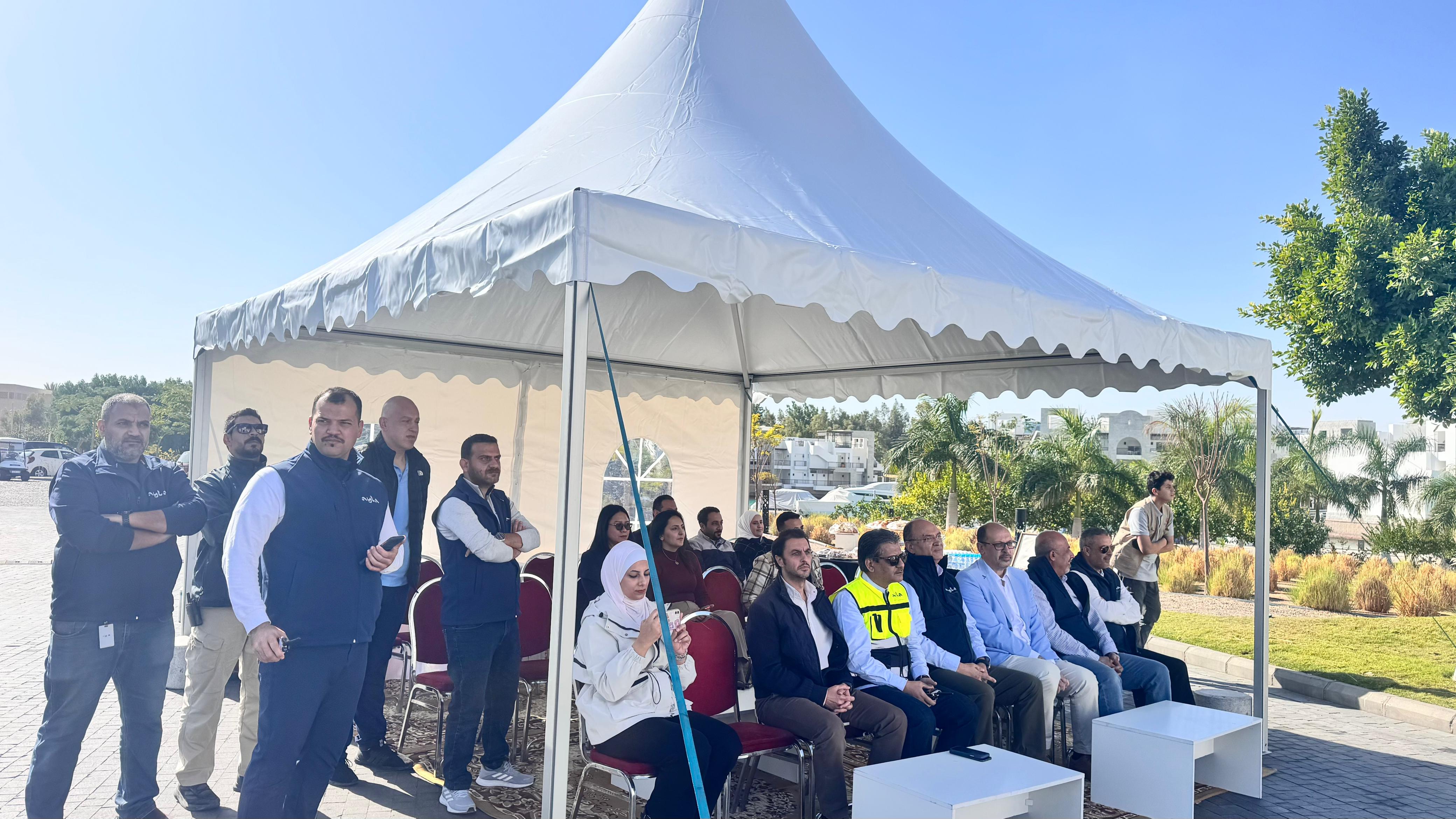 واحة أيلة تنفذ تمرين حريق مشترك لتعزيز الجاهزية والسلامة