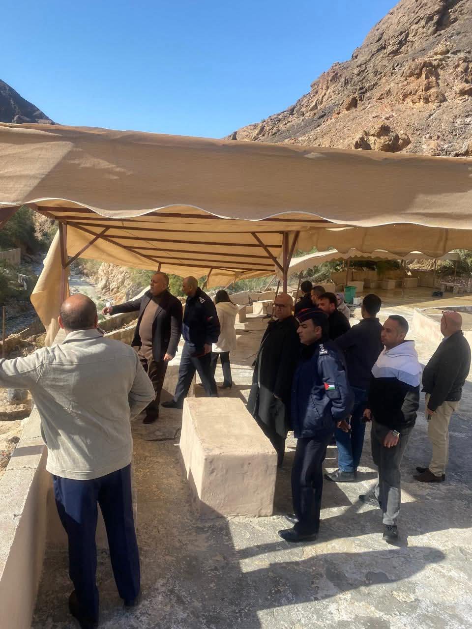 محافظ مادبا: استمرار إغلاق شلال حمامات ماعين