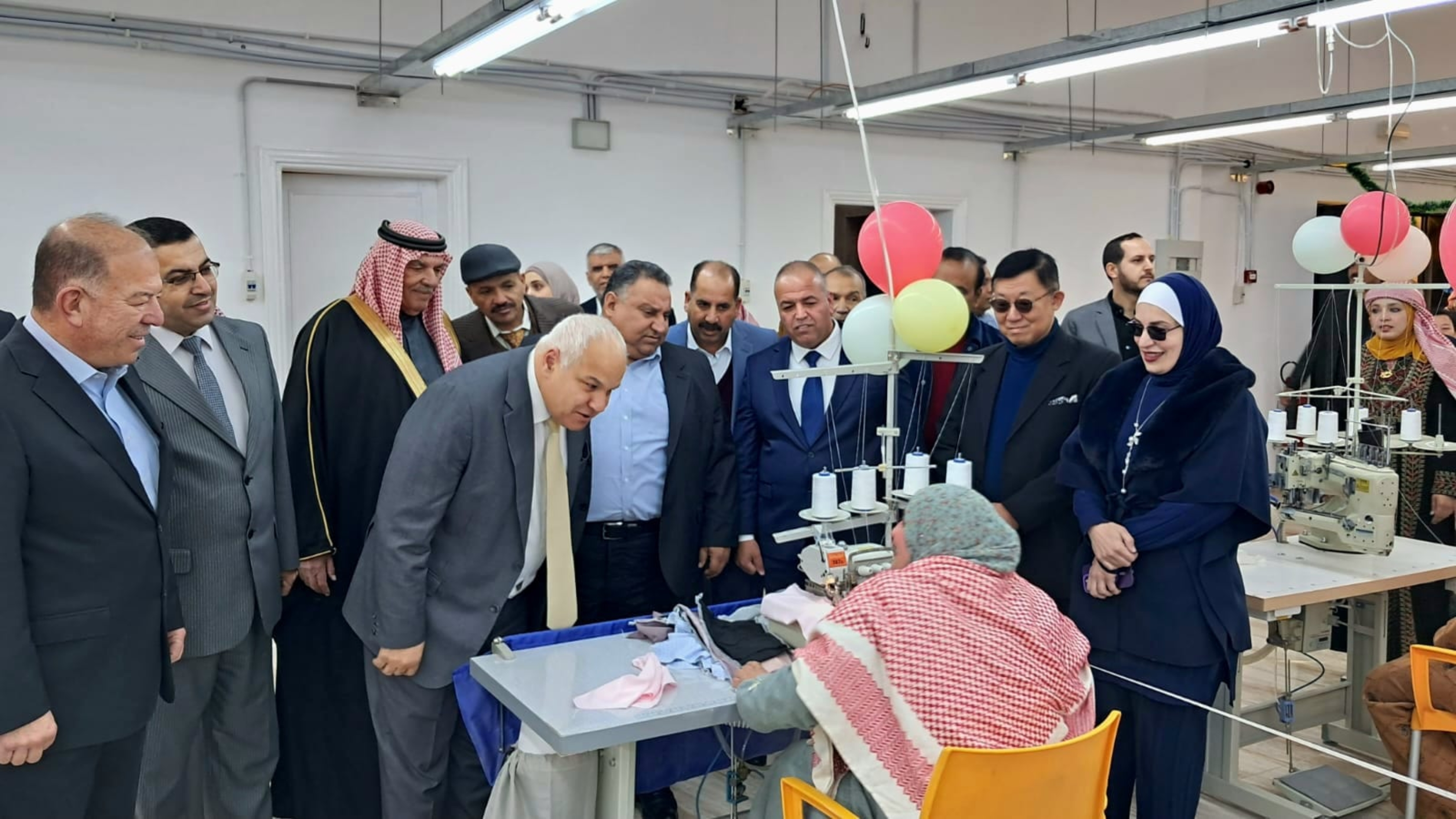  وزير العمل يفتتح فرعا إنتاجيا في بلعما بالمفرق لتشغيل 150 أردنيا