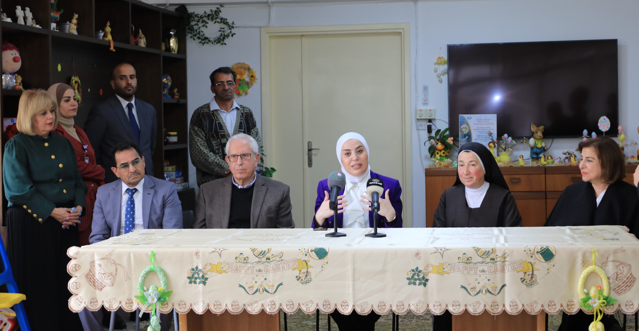 وزيرة التنمية الاجتماعية تزور جمعية مار منصور 