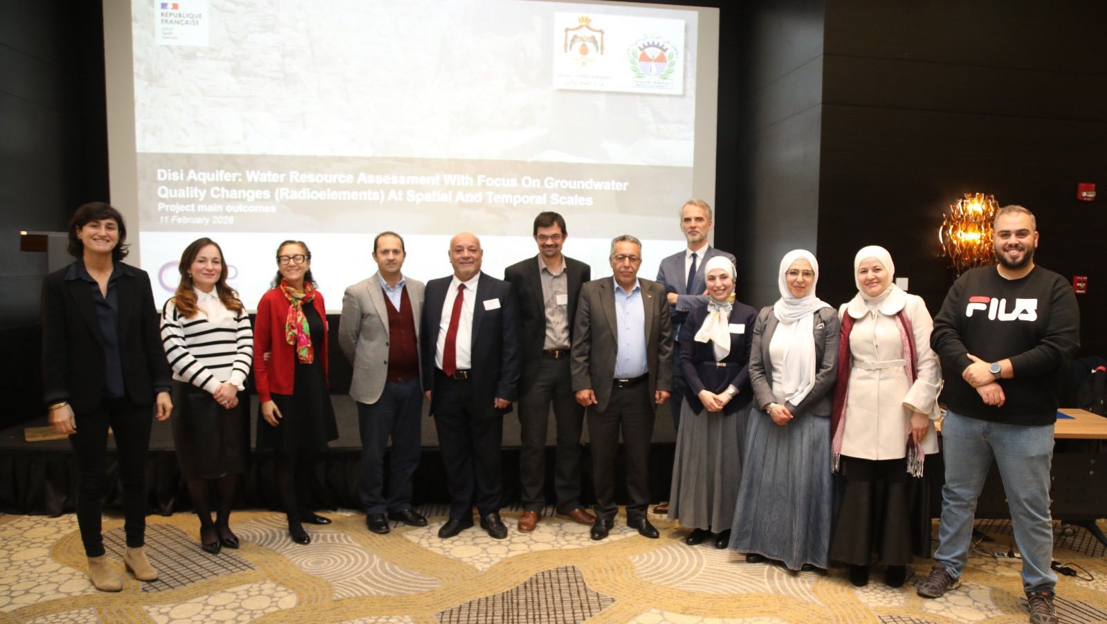  ورشة حول "دراسة تقييم موارد المياه في حوض الديسي"