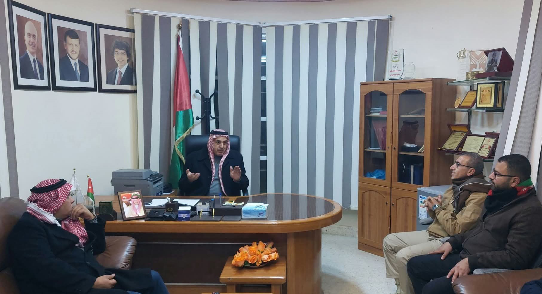  محافظ الطفيلة يتفقد إجراءات تنفيذ خطة الطوارئ لفصل الشتاء