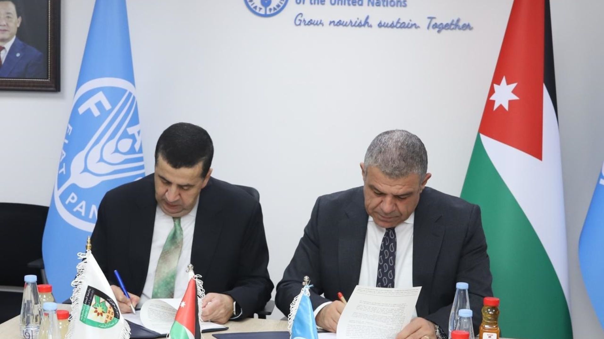  مذكرة تعاون بين البلقاء التطبيقية ومنظمة الأغذية والزراعة للأمم المتحدة