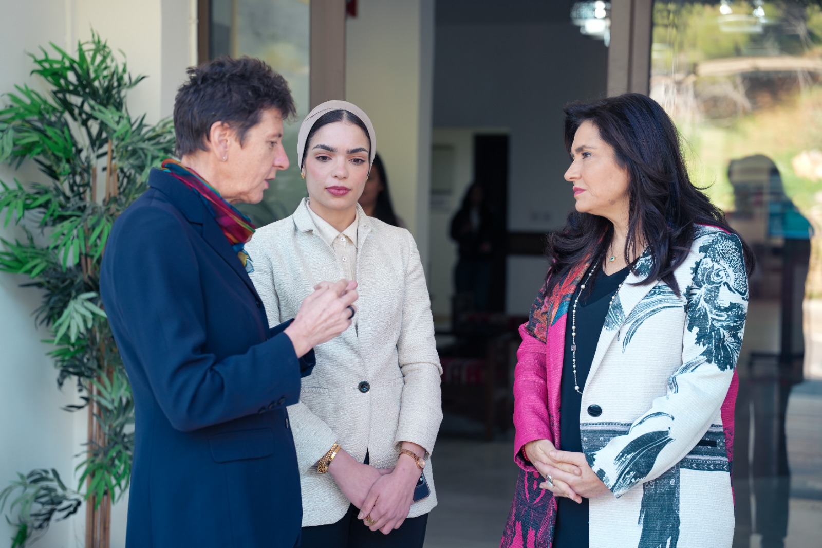  برلمانية ألمانية تطلع على تجربة مؤسسة الأميرة تغريد في تمكين النساء وبناء المهارات