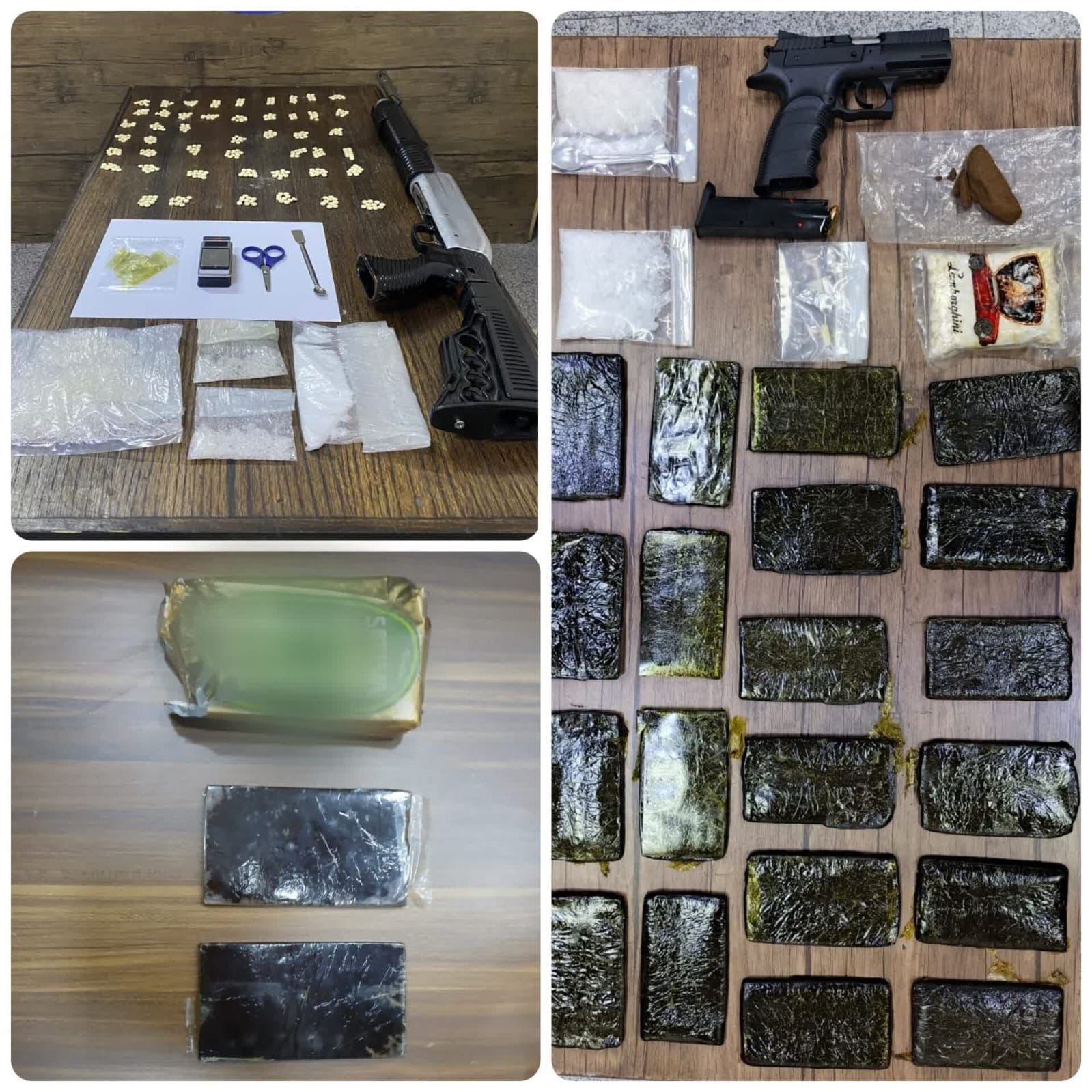  القبض على 23 متورطاً بقضايا التهريب والتجارة والترويج للمخدرات