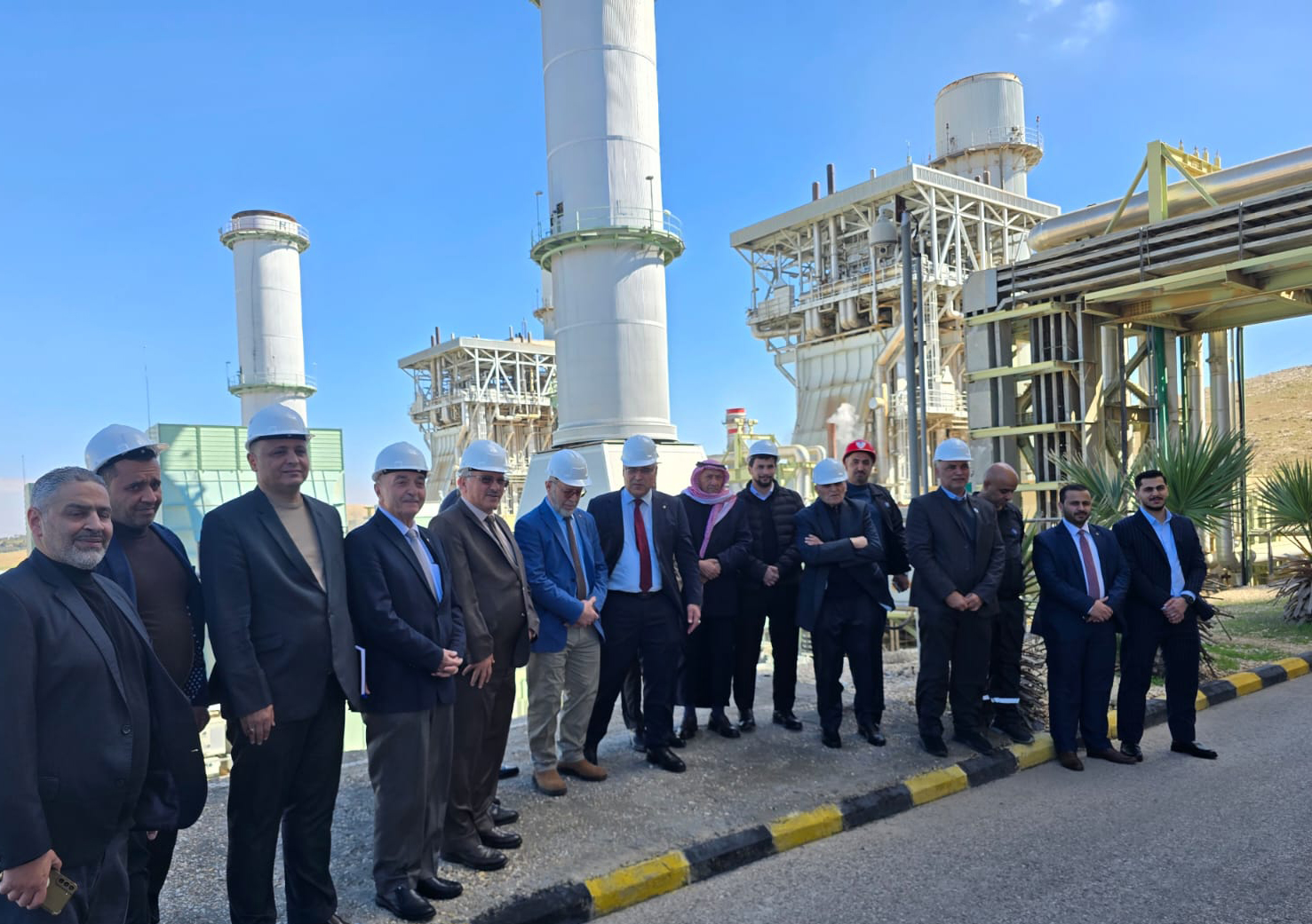  "طاقة الأعيان" تزور شركة السمرا لتوليد الكهرباء 