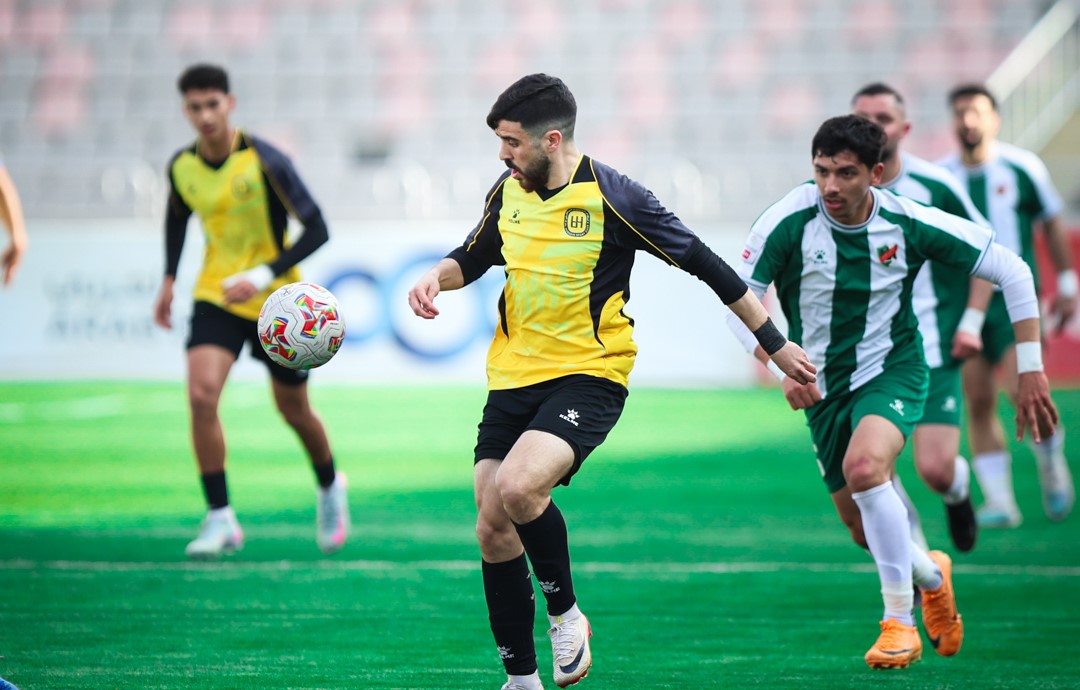  الحسين إربد يتجاوز الأهلي ويعزز صدارته لدوري المحترفين