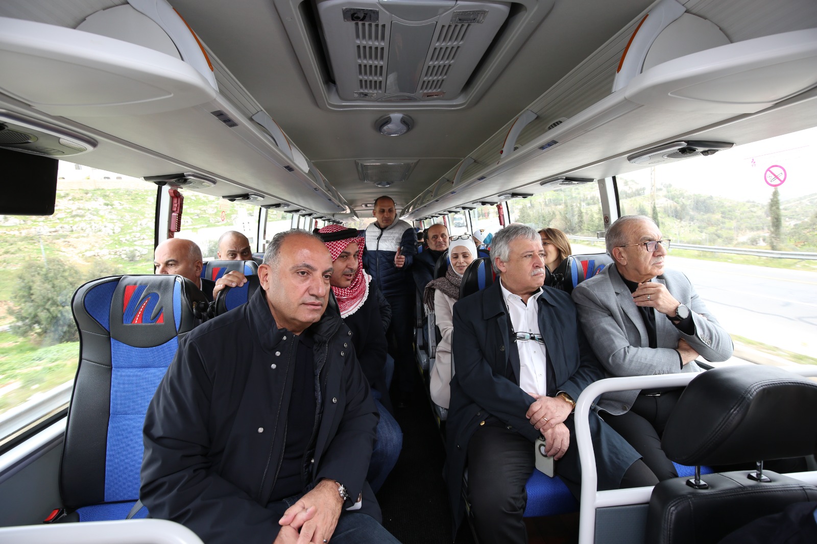  إطلاق مسار خط الباص سريع التردد بين عمان والسلط