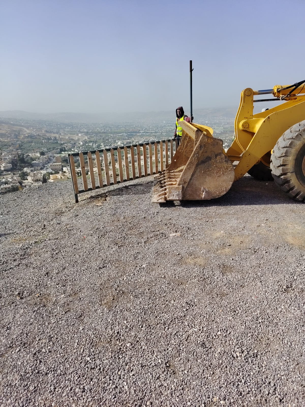 حملة لإزالة الاعتداءات على شارع الأردن