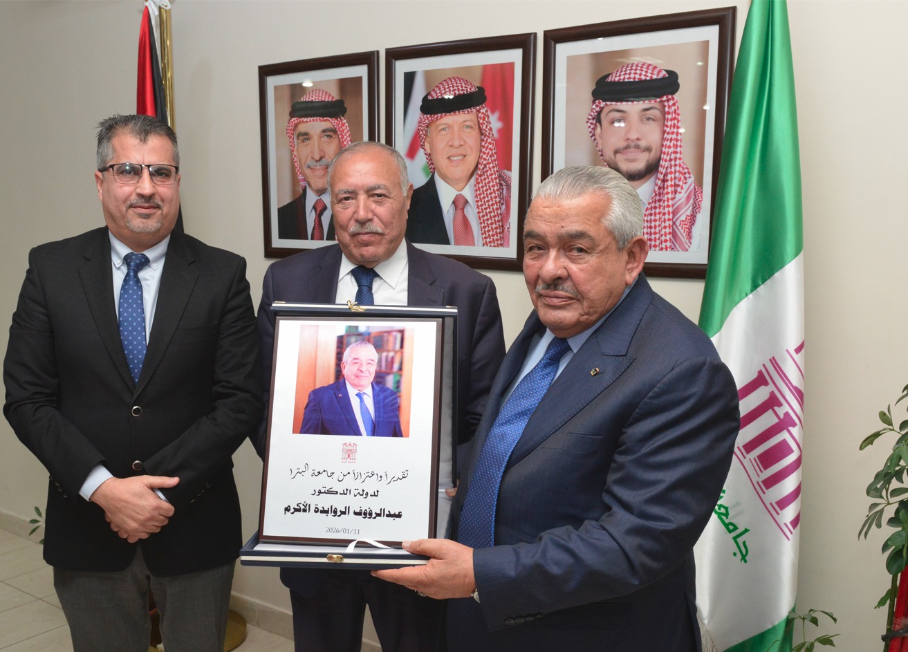   الروابدة يؤكد أن الأردن نشأ على رسالة وطنية وقومية واضحة 