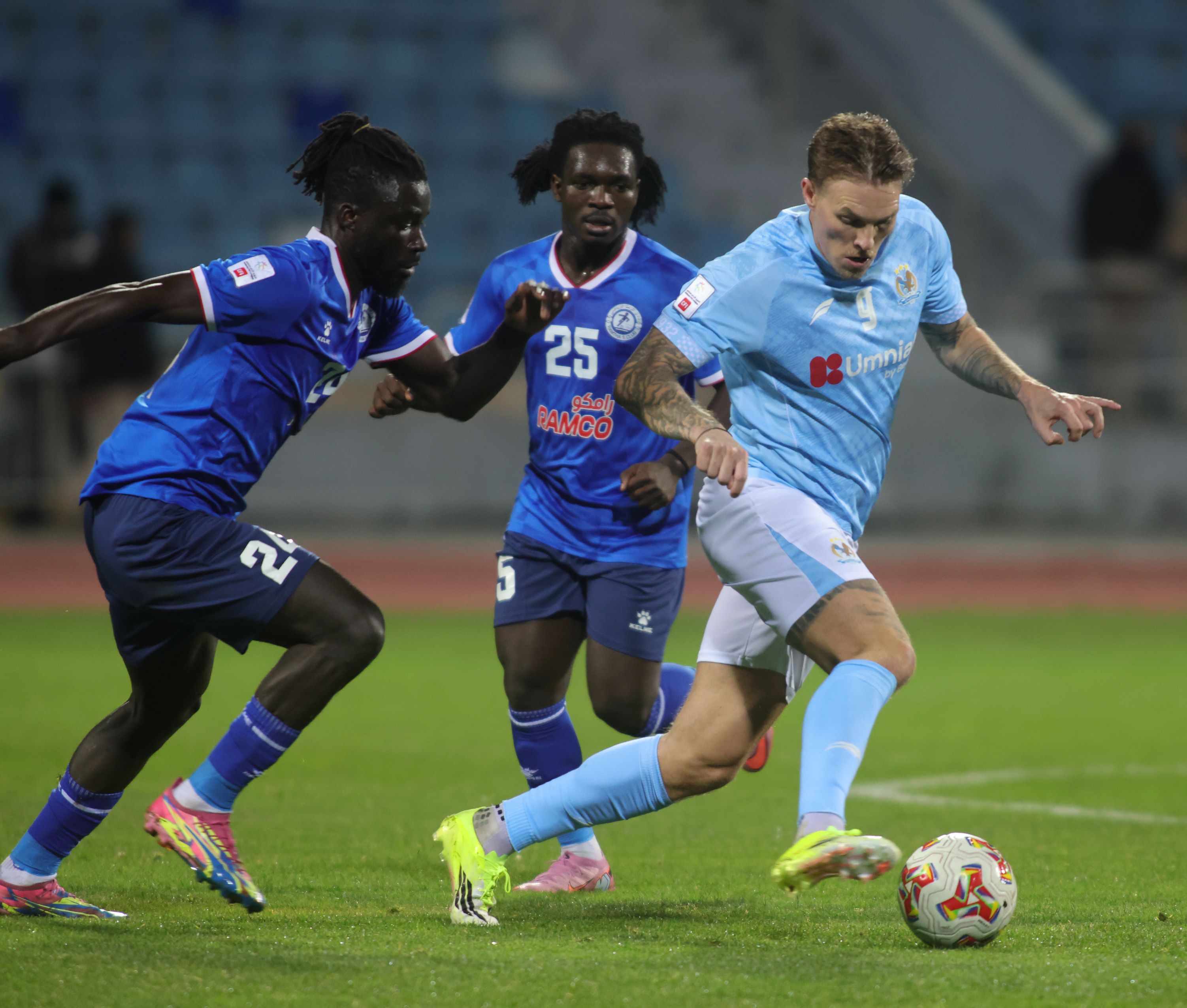  تعادل الفيصلي والرمثا في دوري المحترفين لكرة القدم