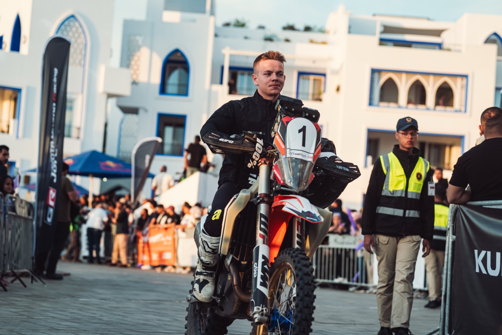  مندوباً عن الأمير فيصل..البشير يعطي شارة الإنطلاق لباها الأردن