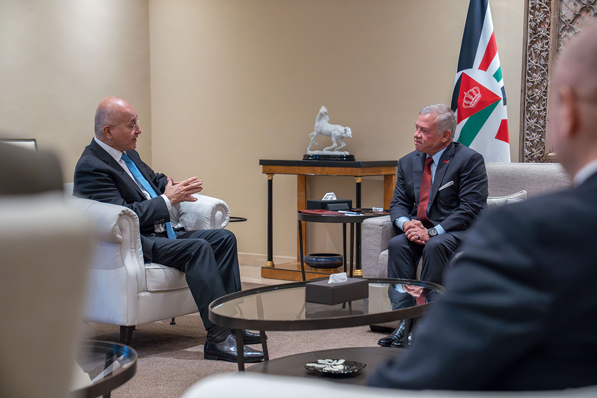  الملك يستقبل المفوض السامي للأمم المتحدة لشؤون اللاجئين