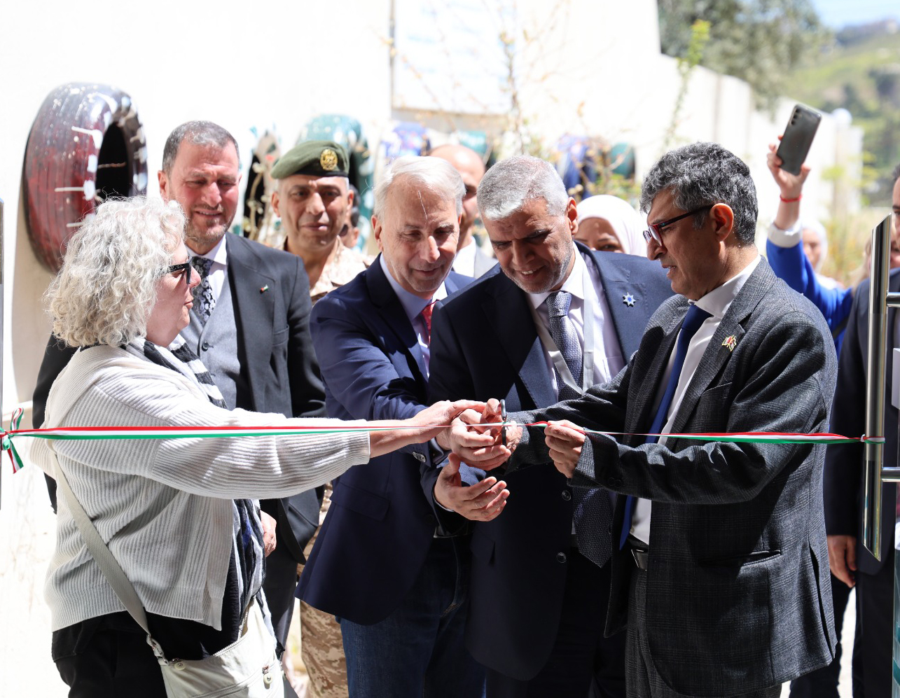  افتتاح المركز الأردني الإيطالي للتدريب والتأهيل في ناعور