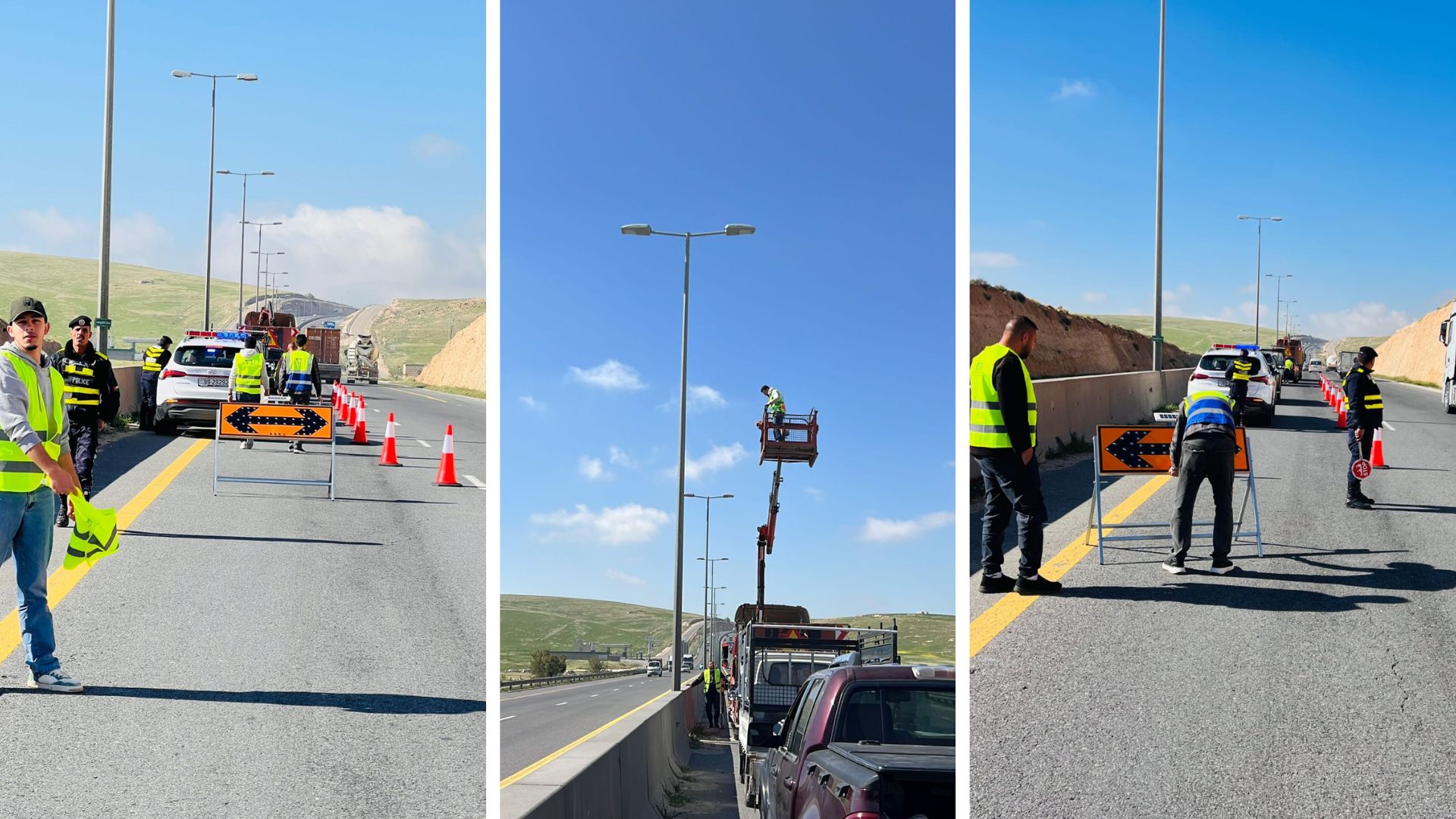  بدء تنفيذ مشروع إنارة ممر عمّان التنموي بالطاقة الشمسية