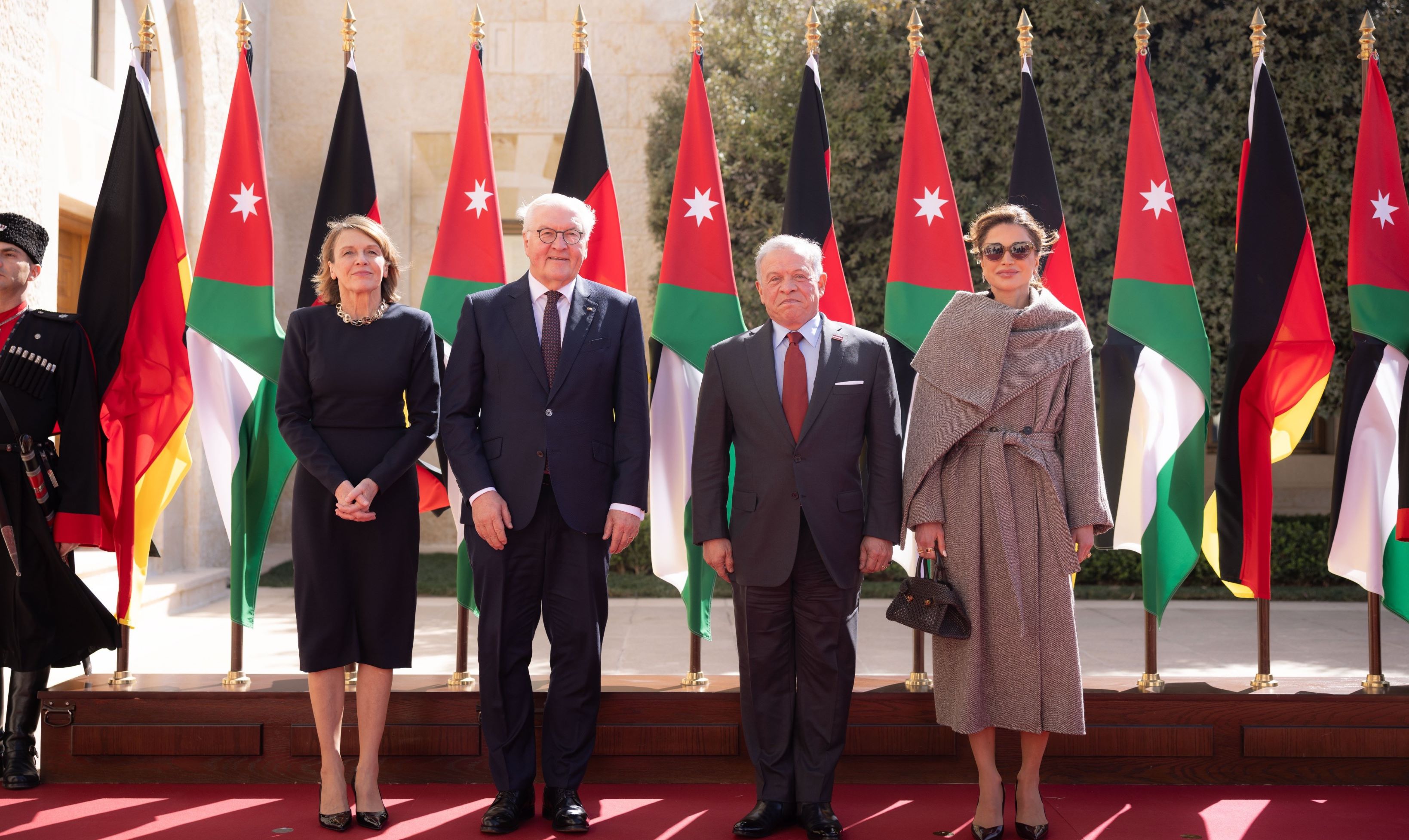  الملك والرئيس الألماني يبحثان في عمان سبل توطيد التعاون ومستجدات المنطقة