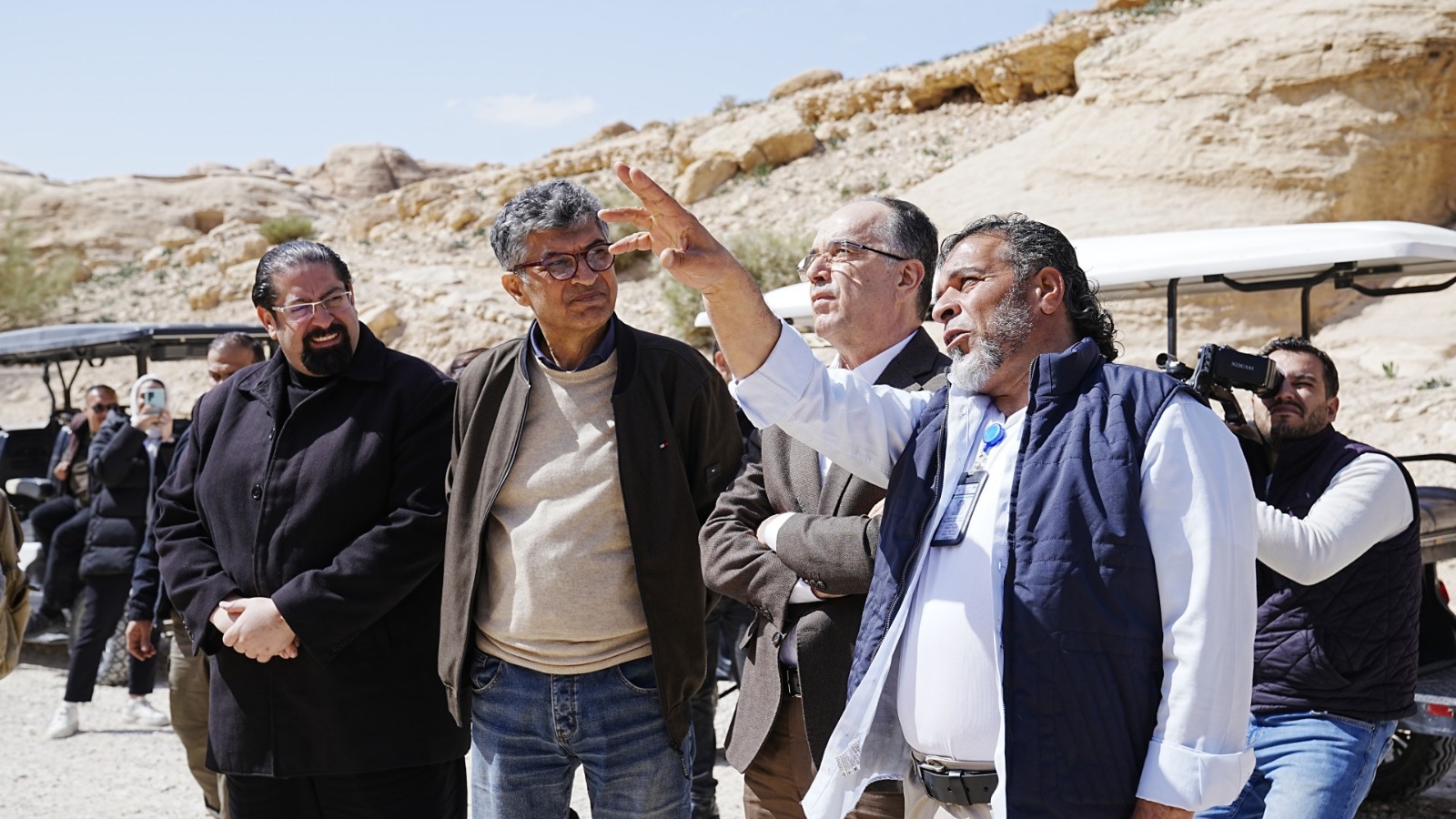  الرئيس الألباني يزور البترا