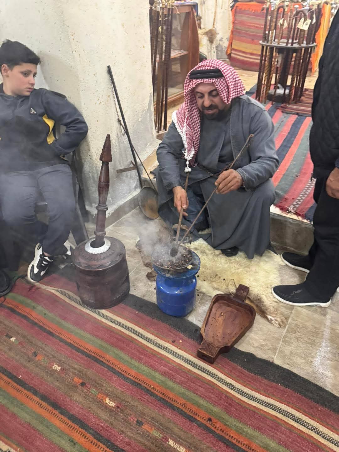  مدير ثقافة عجلون يرعى نشاطًا ثقافيًا في ملتقى الحرفيين