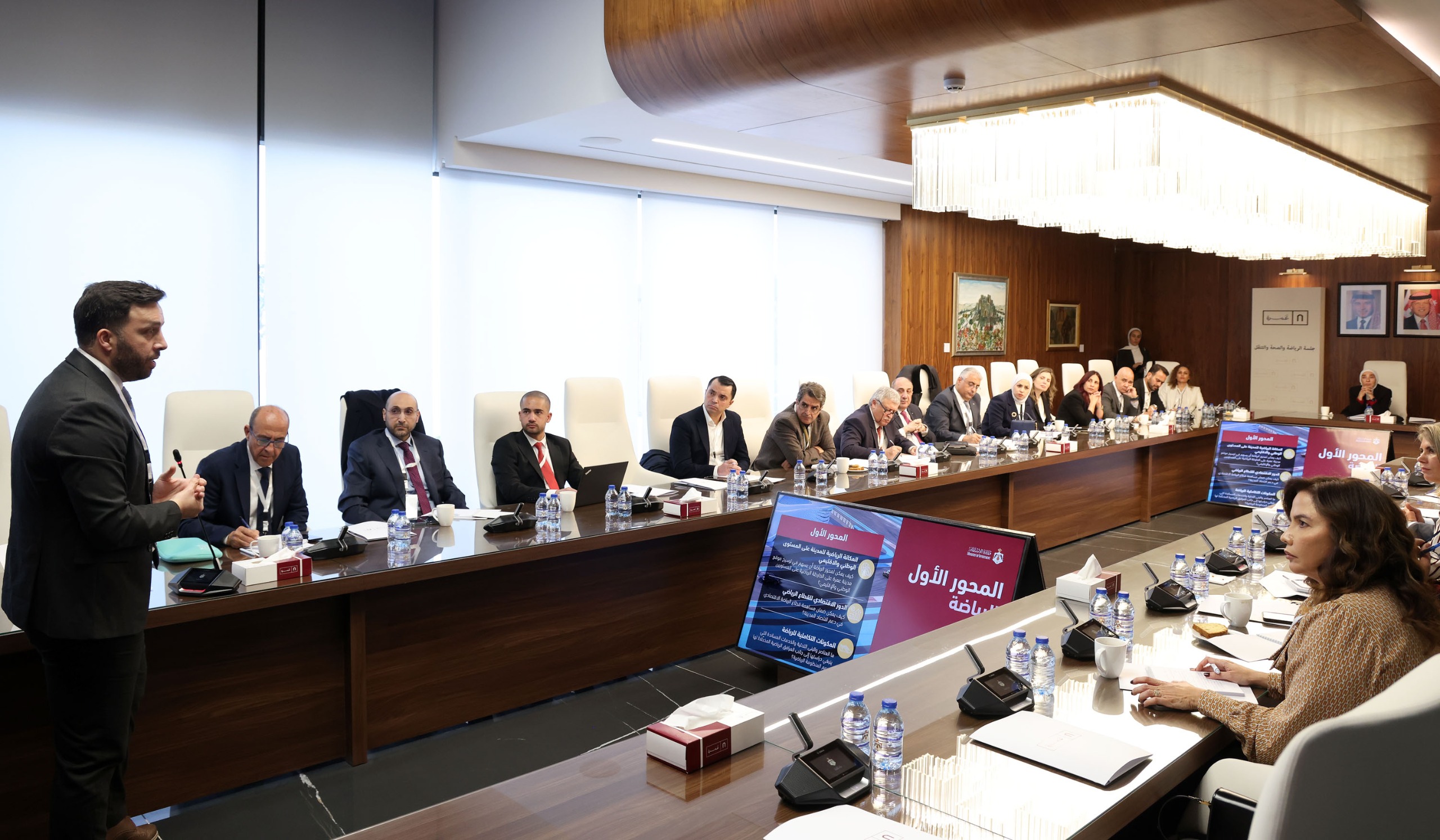  خبراء ومختصُّون في جلسة الرياضة والصحة والتنقل يؤكدون أهمية المشاريع التي ستنشأ ضمن مشروع مدينة عمرة في تطوير المنشآت الرياضية وتعزيز أنماط الحياة الصحية