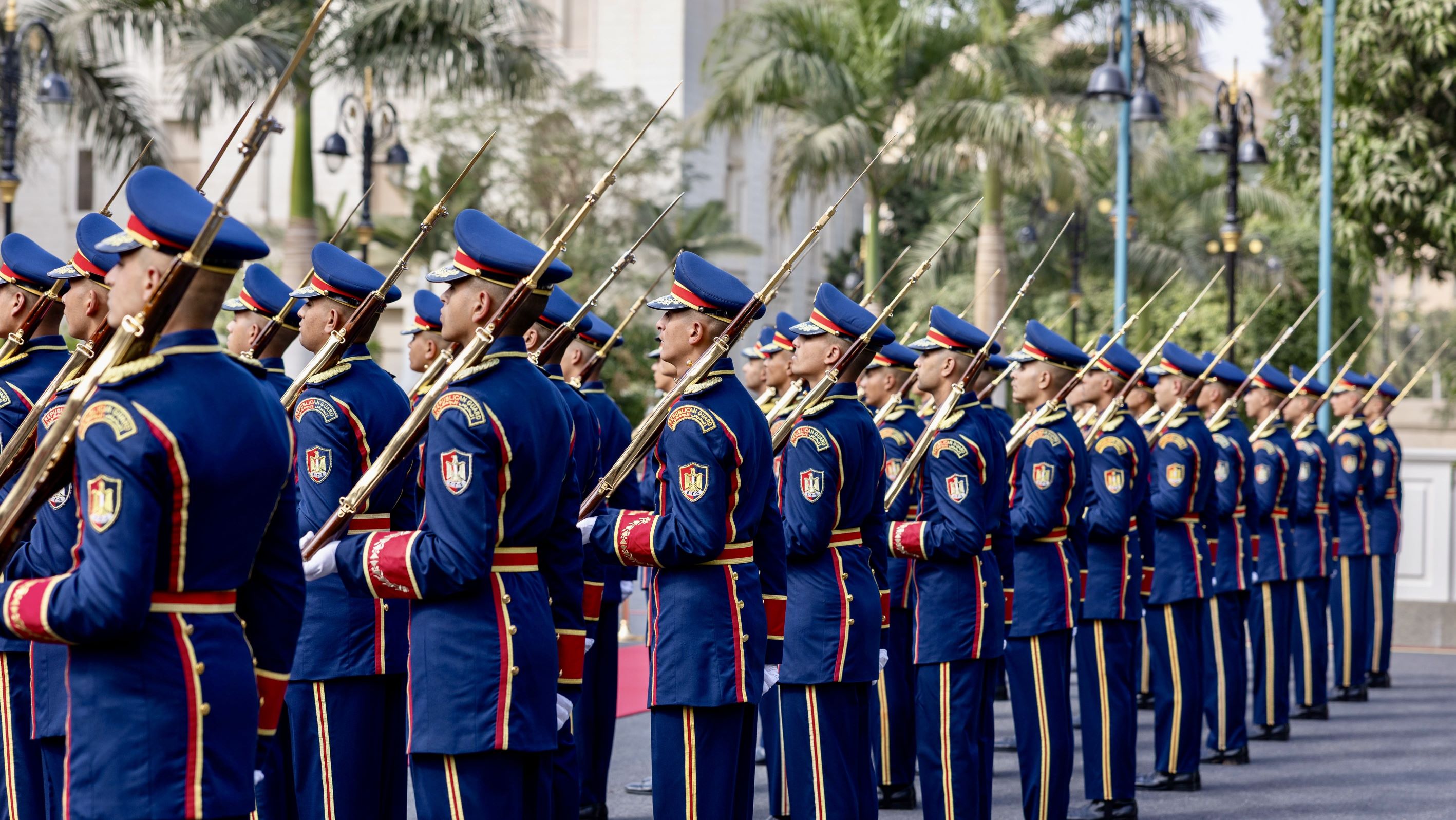  الملك والرئيس المصري يعقدان مباحثات في القاهرة