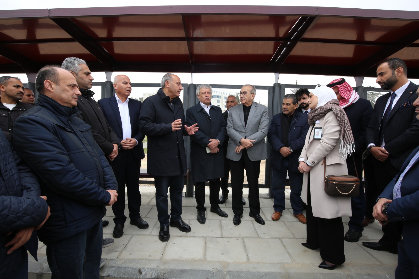  إطلاق مسار خط الباص سريع التردد بين عمان والسلط