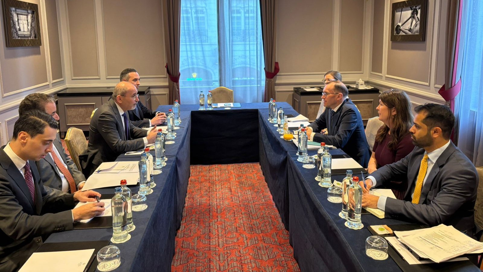  وزير الخارجية يلتقي نظيره النرويجي