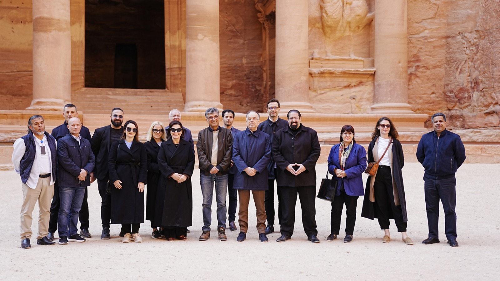  الرئيس الألباني يزور البترا