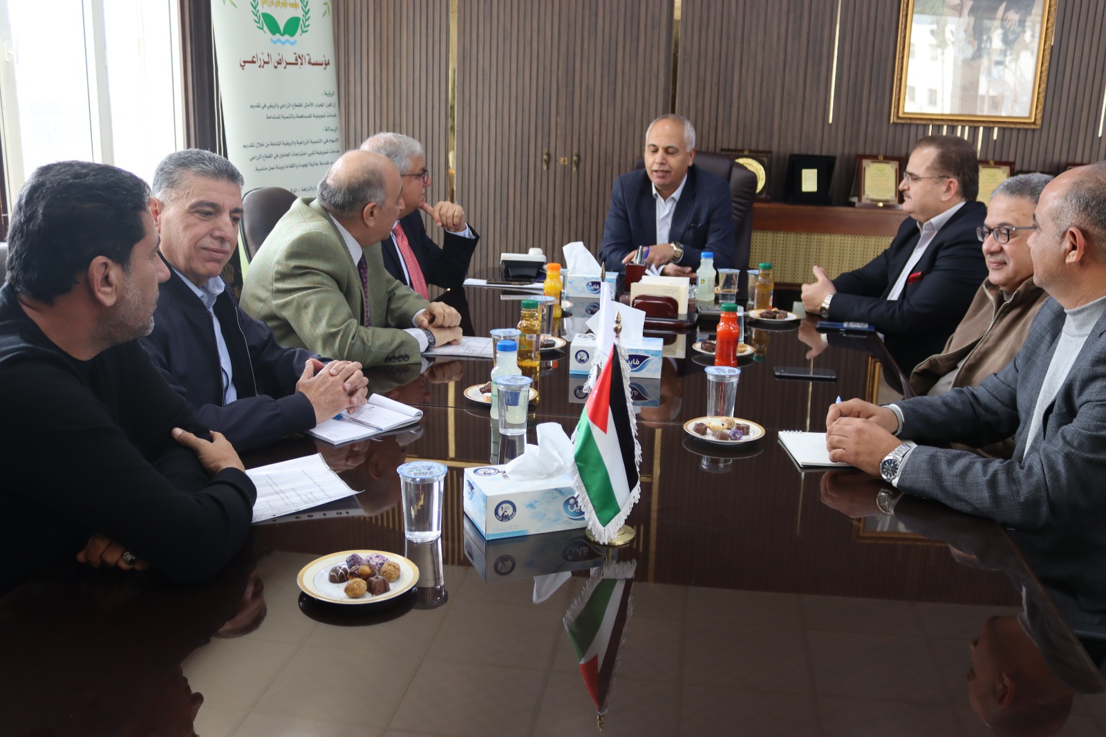  بحث التعاون بين "الإقراض الزراعي" ونقابة أصحاب المعاصر