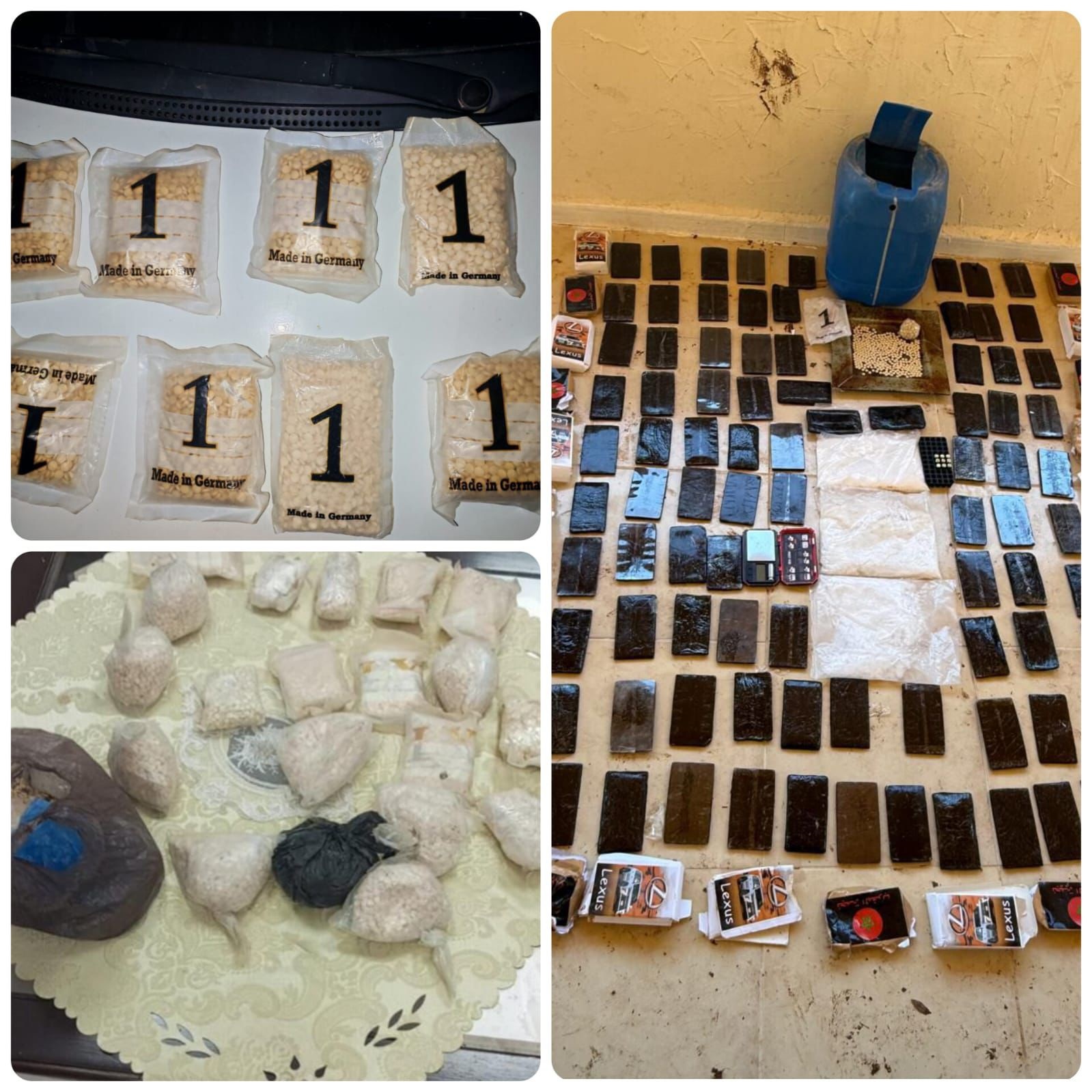  القبض على 23 متورطاً بقضايا التهريب والتجارة والترويج للمخدرات