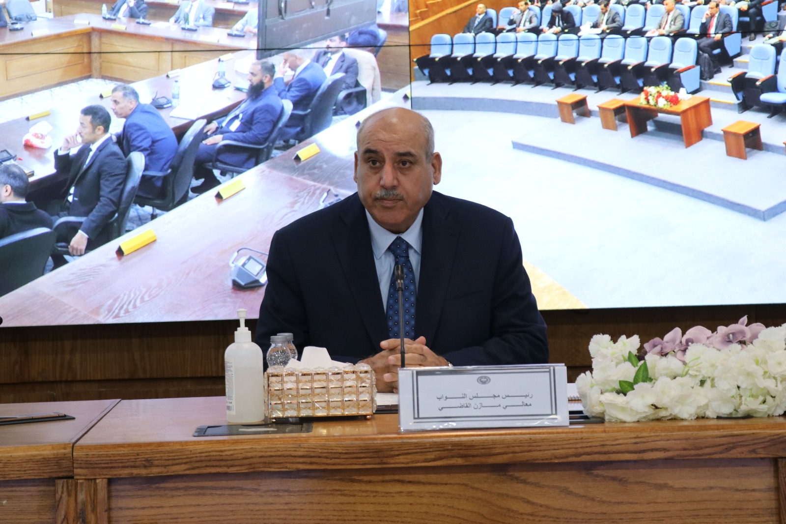  رئيس مجلس النواب يحاضر في كلية الدفاع الوطني