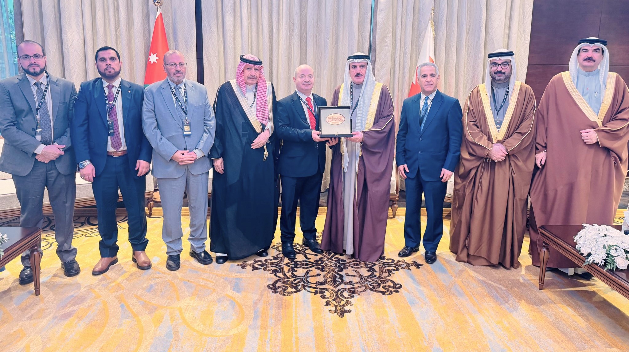  وفد نيابي يلتقي رئيس مجلس النواب البحريني