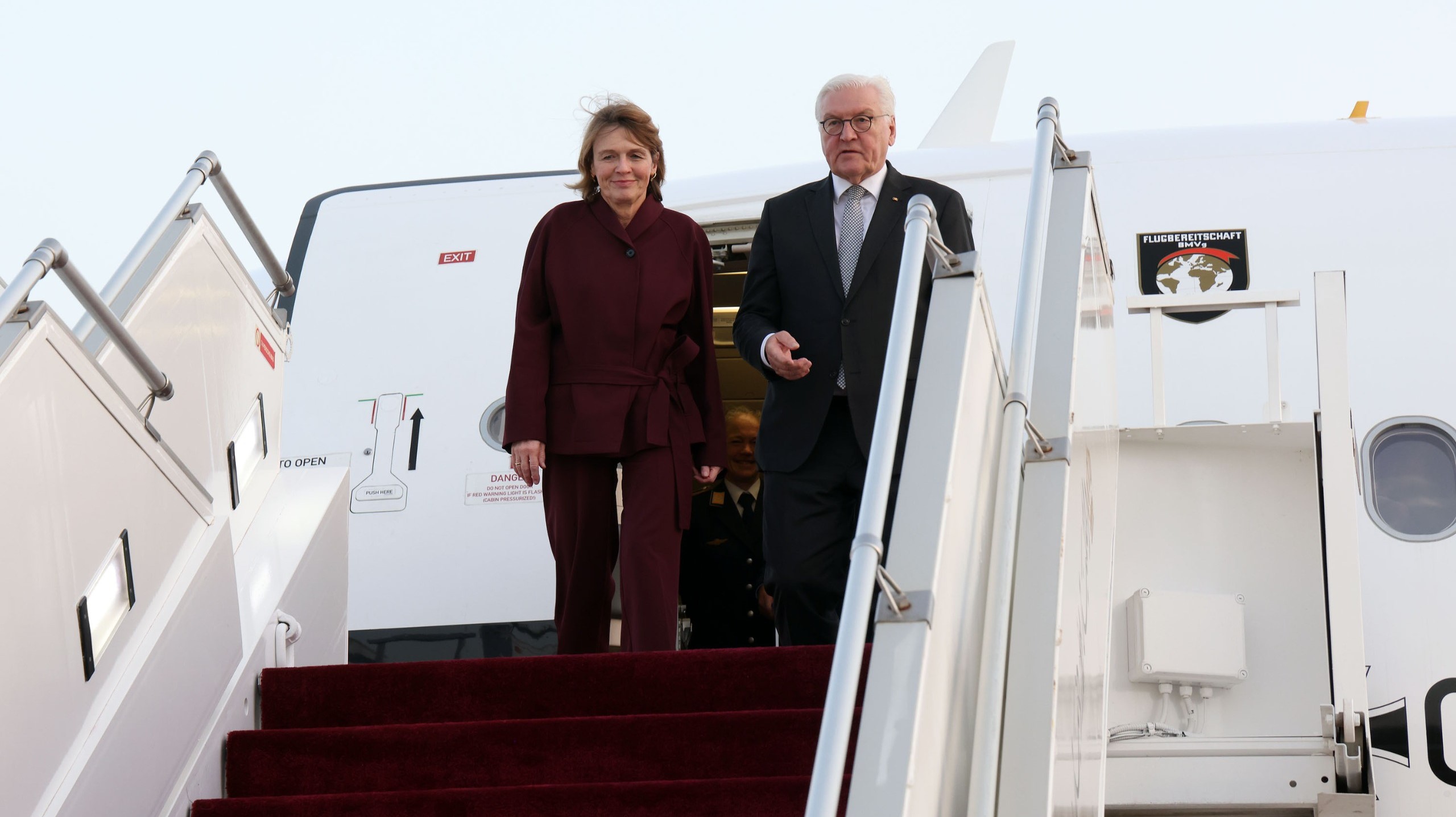  الرئيس الألماني يصل الأردن