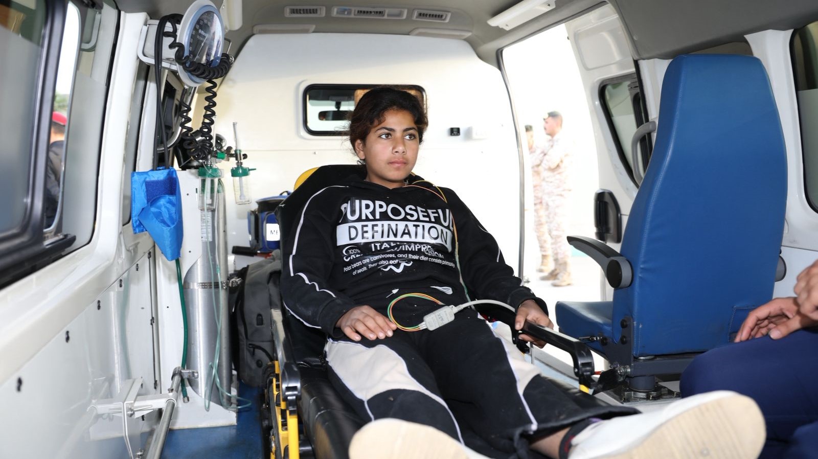  القوات المسلحة تجلي الدفعة 24 من أطفال غزة المرضى للعلاج في المملكة